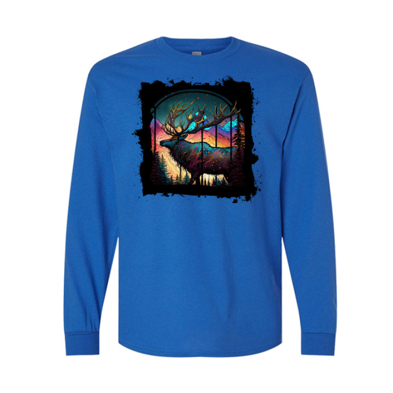 Elk Mountain Long Sleeve Tee