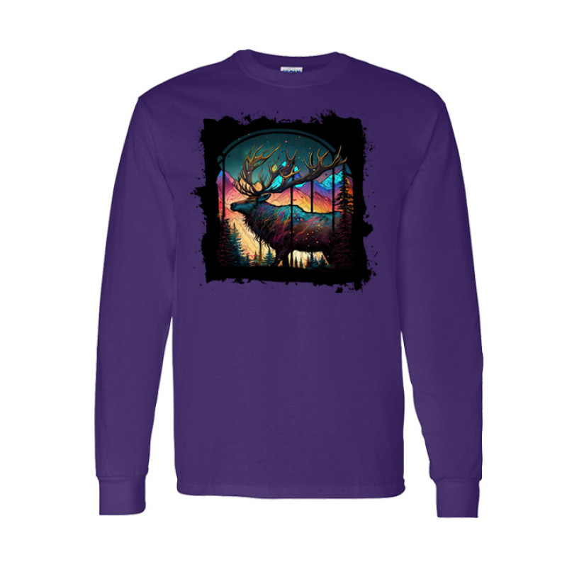 Elk Mountain Long Sleeve Tee