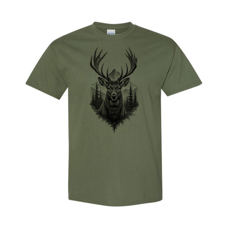 Elk and Pines Classic Fit Tee