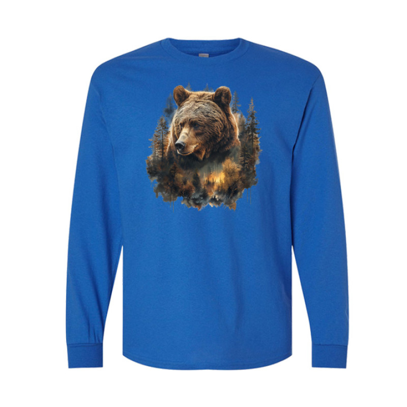 Grizzly bear Long Sleeve Tee