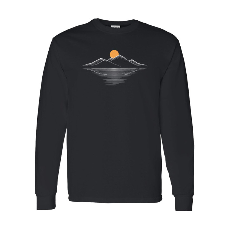 Lake Sunset Long Sleeve Tee