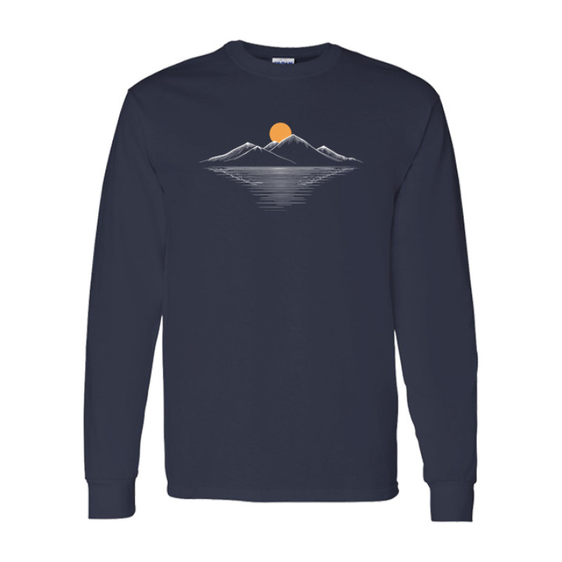 Lake Sunset Long Sleeve Tee