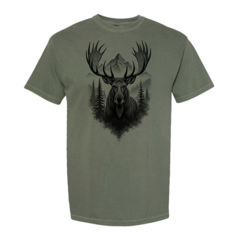 The Majestic Mountain Moose