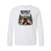 Respect the locals Long Sleeve Tee