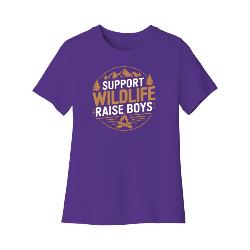 Support Wildlife Womens Tee Support Wildlife Womens Tee