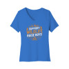 Support Wildlife Womens V-Neck Tee Support Wildlife Womens V-Neck Tee