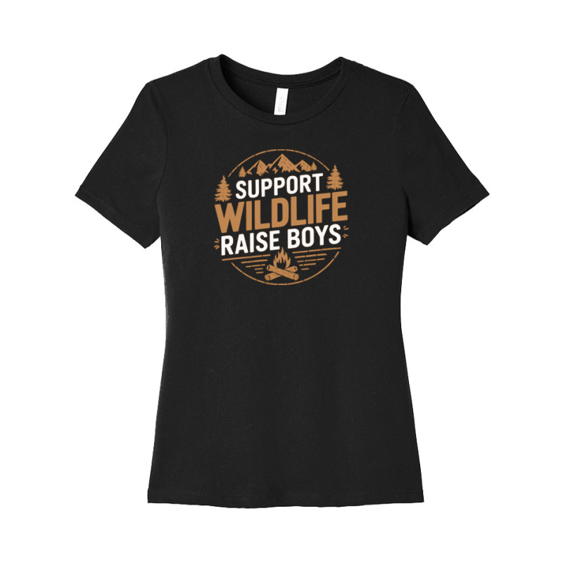 Support Wildlife Womens Tee
