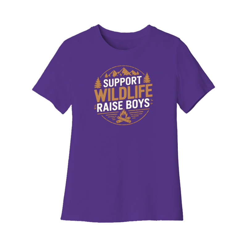 Support Wildlife Womens Tee
