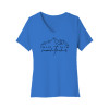 Take me to the Mountains Womens V-Neck Tee Take me to the Mountains Womens V-Neck Tee